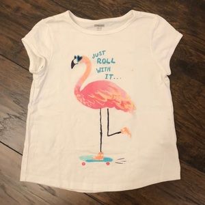 GUC Gymboree flamingo T-shirt